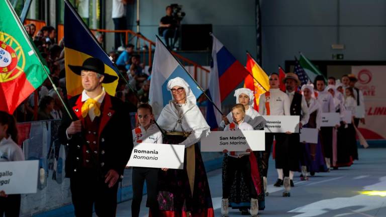 Slavnostno odprtje kotalkarskega tekmovanja AIS