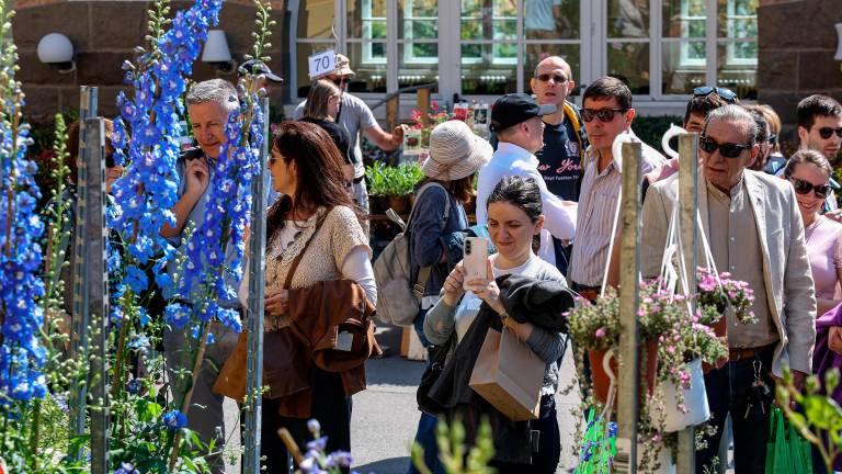 Jubilejni cvetlični sejem Horti Tergestini privabil številne obiskovalce