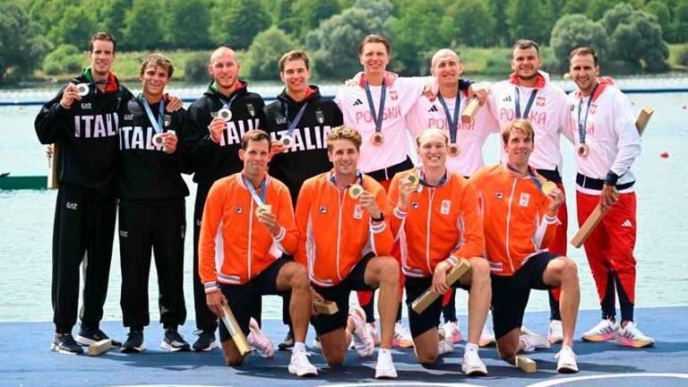 Italija osvojila srebro v dvojnem četvercu