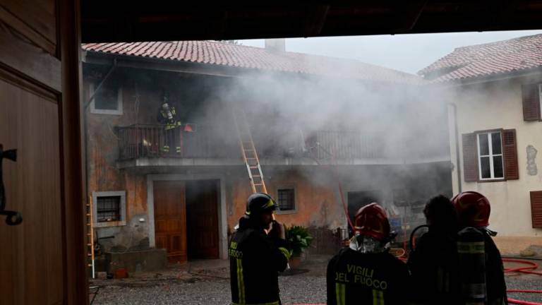 Zagorela hiša v Mavhinjah (foto)