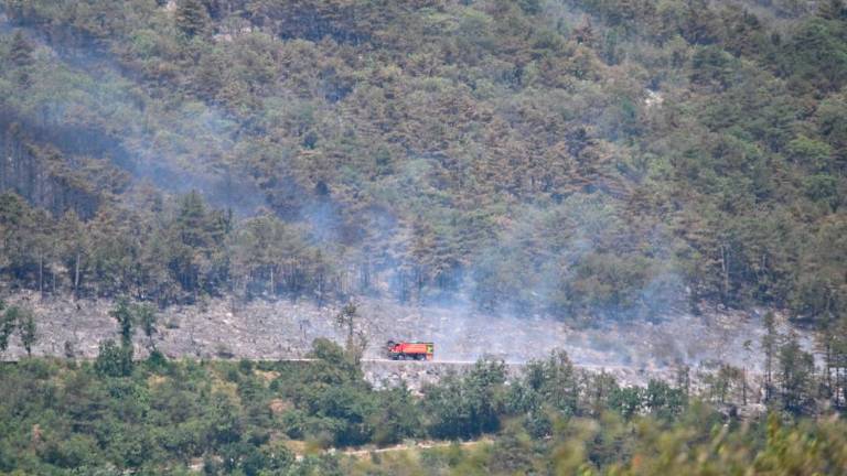 Zagorelo na dveh mestih, ogenj naj bi bil podtaknjen (foto in video)