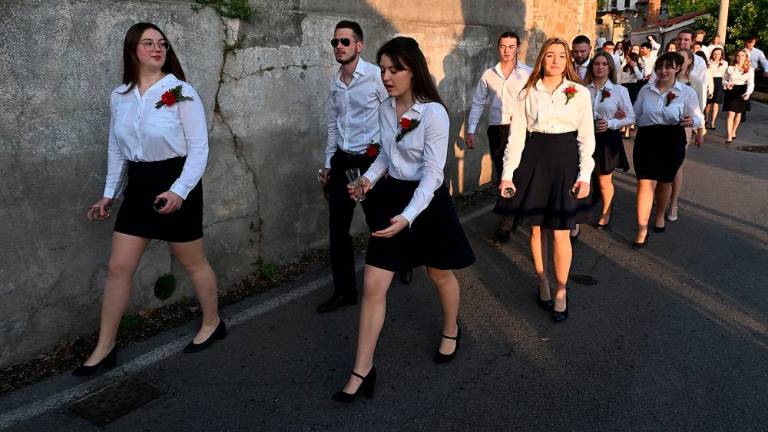 Veselo razpoloženje na Majenci