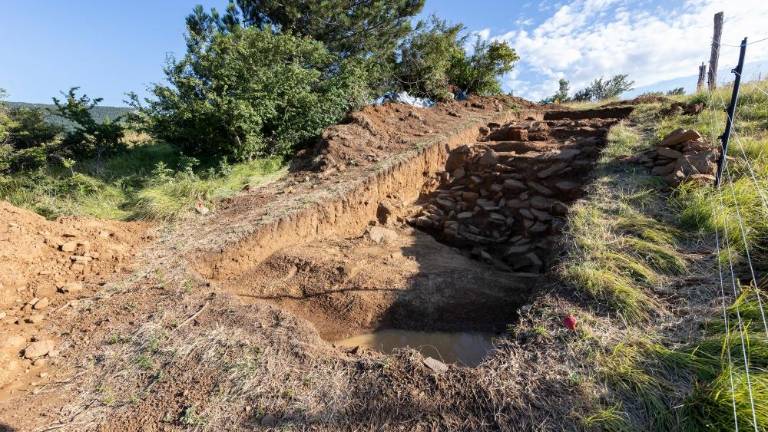 Nad Krmenko so Rimljani branili meje s Histri