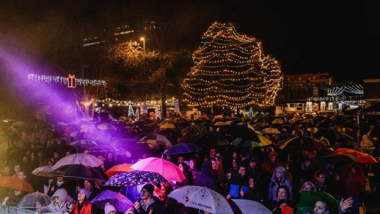 V Novi Gorici silvestrovali tudi Goričani