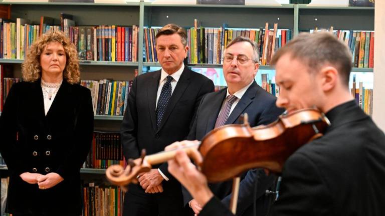 Predsednik Borut Pahor na poslovilnem obisku pri Slovencih v Italiji