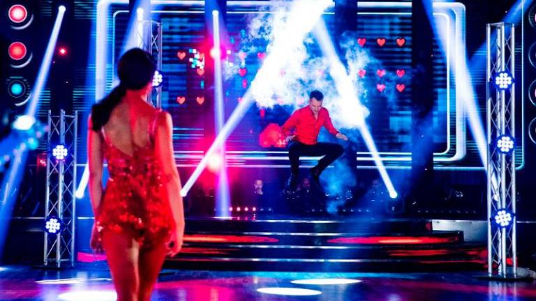 Sovodenjka Nika Bagon prvič zaplesala med zvezdami