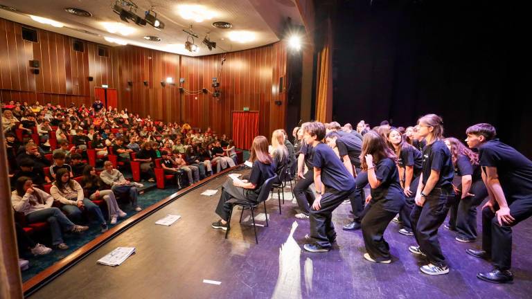 Goriški licejci na odru