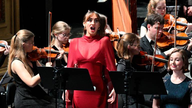 V Trstu prvič zadonel Zlatorog