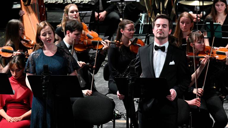 V Trstu prvič zadonel Zlatorog