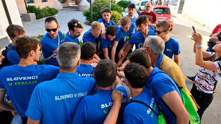 Slovenski reprezentanti iz Italije odpotovali na Europeado v Nemčijo