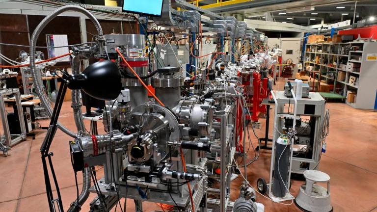 Obisk v pospeševalniku Elettra