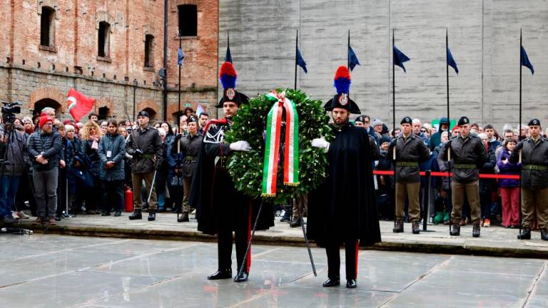 V polni Rižarni počastili osvoboditev
