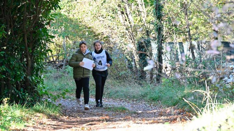 Osem osnovnih šol na tradicionalnem orieenteringu