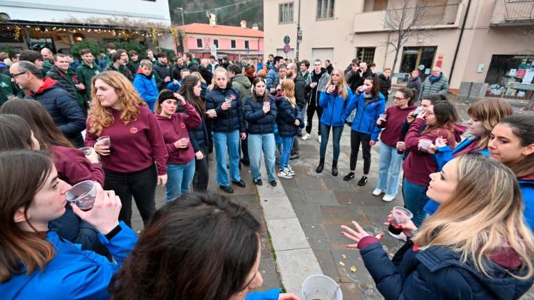 Starodavni običaj lučanja v Boljuncu