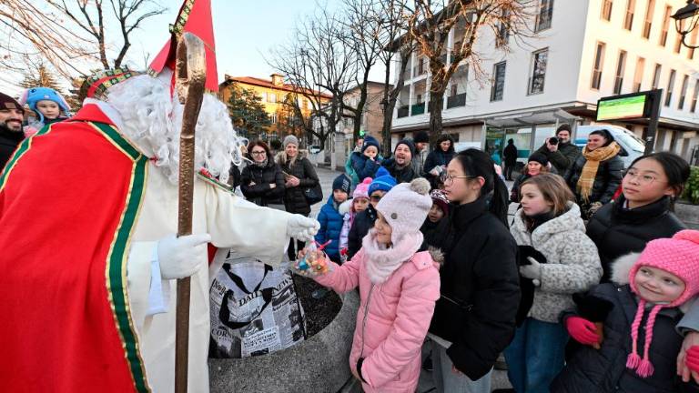 Miklavž je prispel na Opčine (FOTO)