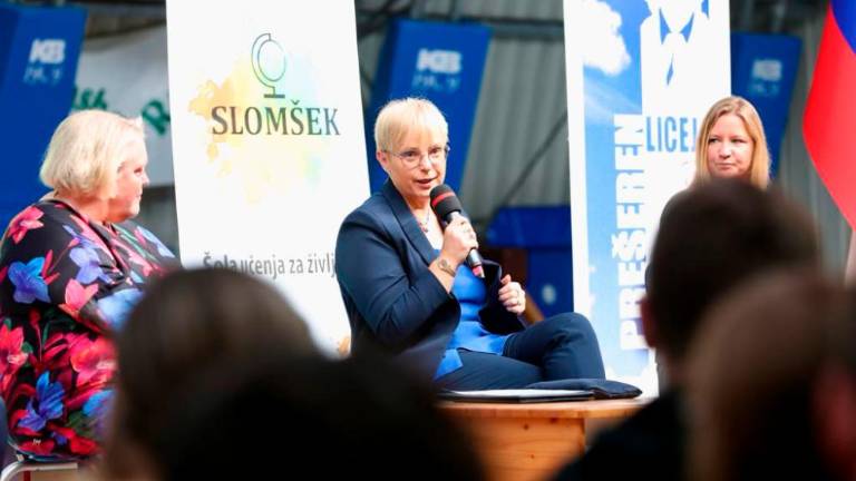 Predsednica Pirc Musar začela tržaški obisk (foto in video)