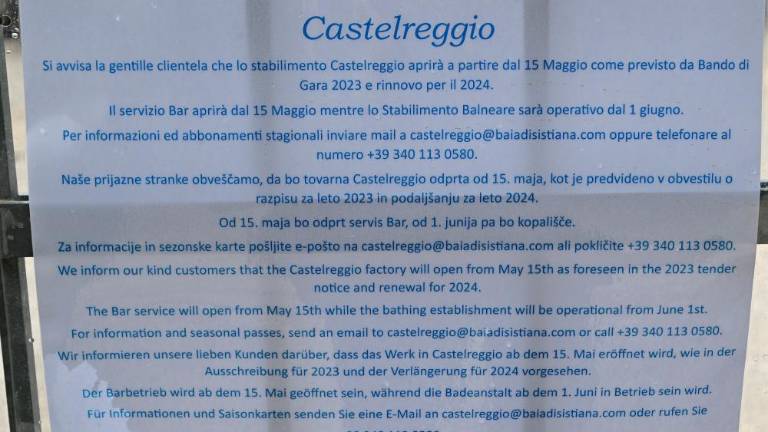 Sesljan in naselje Portopiccolo se pripravljata na novo sezono