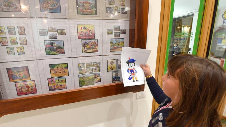 Razstava znamk Walta Disneyja