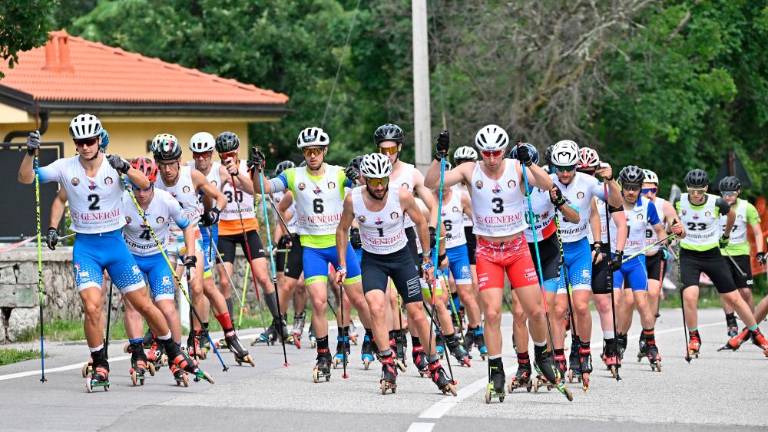 Začetek sezone na tekaških rolkah v režiji AŠD Mladina