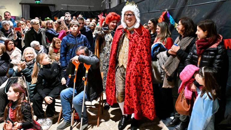 Pustni defile najmlajših na Opčinah