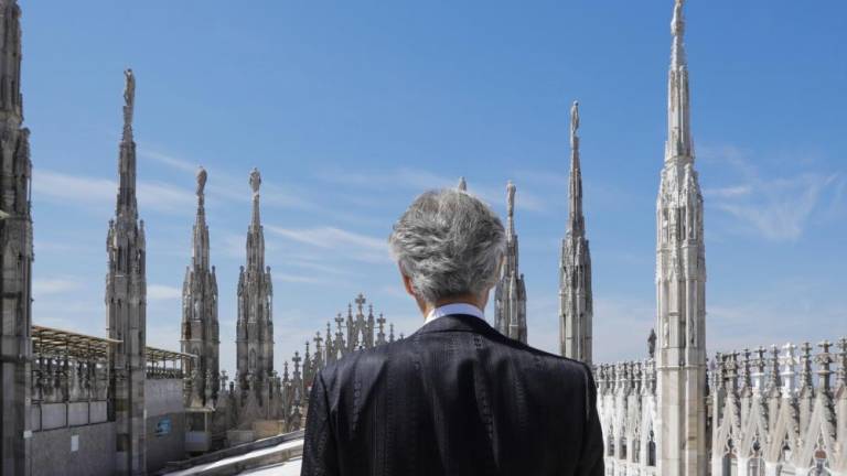 Bocellijevo petje za upanje ganilo milijone poslušalcev