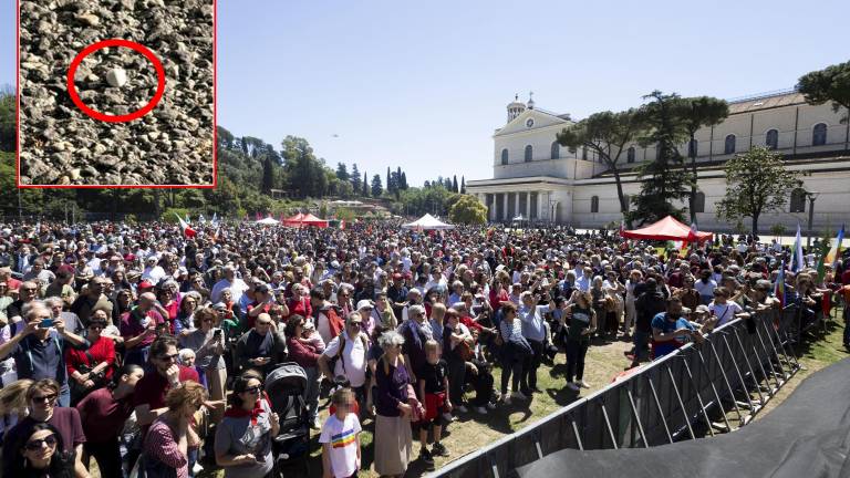 Pridržali moškega, ki je ob dnevu osvoboditve streljal na shod v Rimu