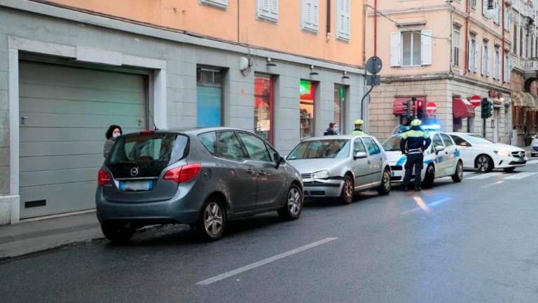 Manjša nesreča v jutranjem prometu