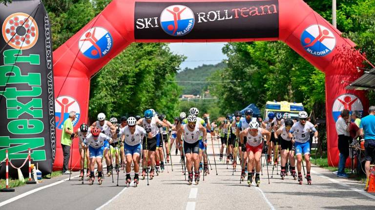 Začetek sezone na tekaških rolkah v režiji AŠD Mladina