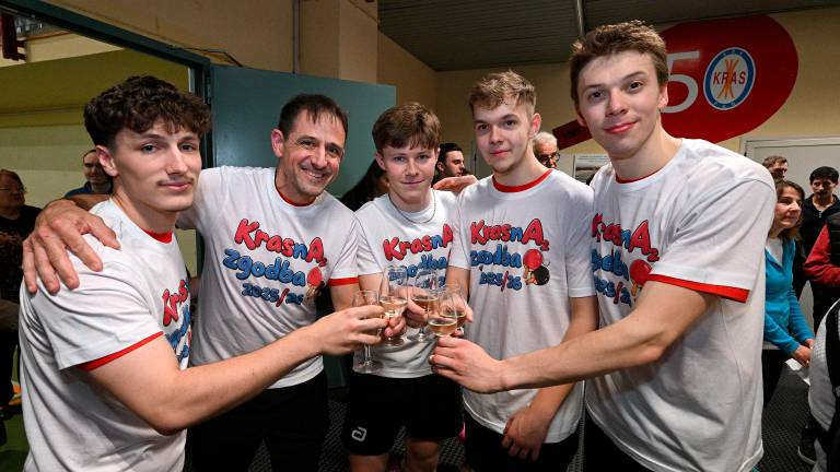 V Zgoniku praznovali dve namiznoteniški napredovanji