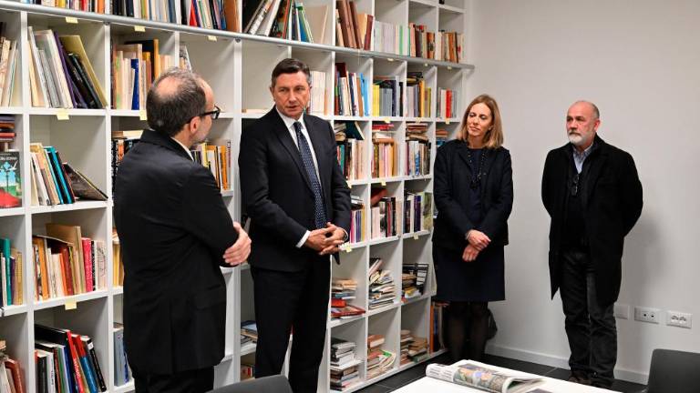 Predsednik Borut Pahor na poslovilnem obisku pri Slovencih v Italiji