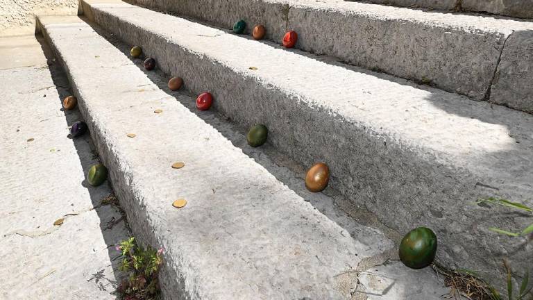 Po dveh letih v Križu spet tučenje jajc