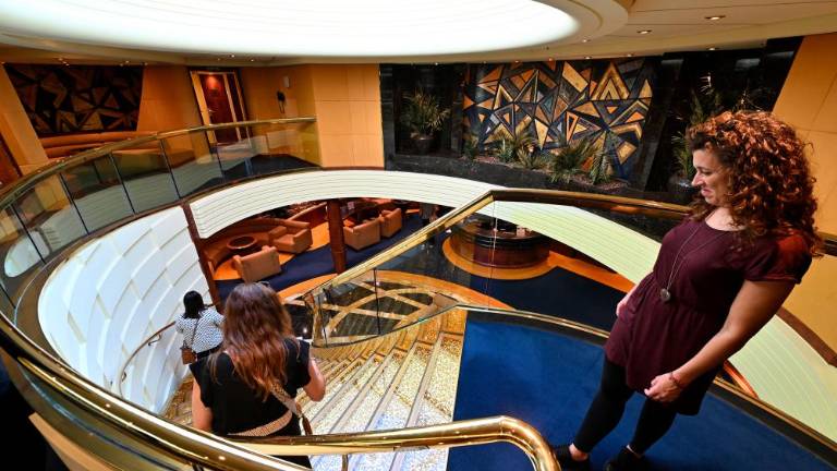 Na velikih in modernih potniških ladjah je vsaka podrobnost razkošnost