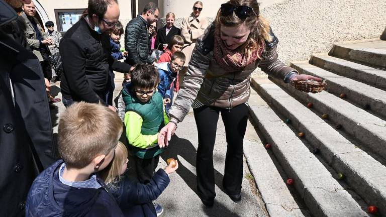 Po dveh letih v Križu spet tučenje jajc