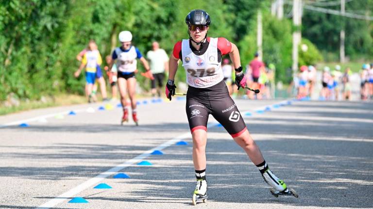 Začetek sezone na tekaških rolkah v režiji AŠD Mladina