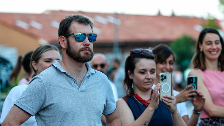 Opčine so zaživele v poletnem večeru