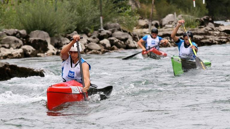 Evropske prvake v spustu je določila čezmejna trasa