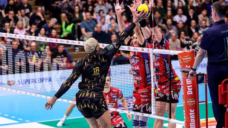 Odbojkarski spektakel v Trstu