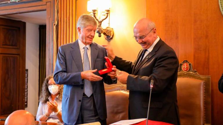 Častno občanstvo za nekdanjega predsednika zavarovalnice Generali