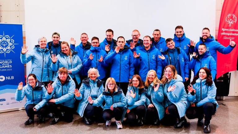 Na specialno olimpijado v Turin se odpravlja kar 16-članska slovenska ekipa