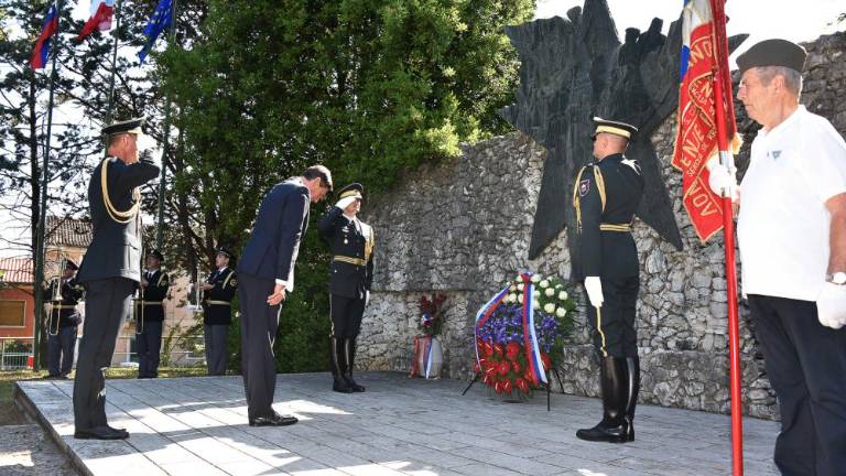 Slovenski predsednik v Križu