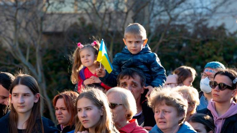Shod v podporo ukrajinskemu ljudstvu