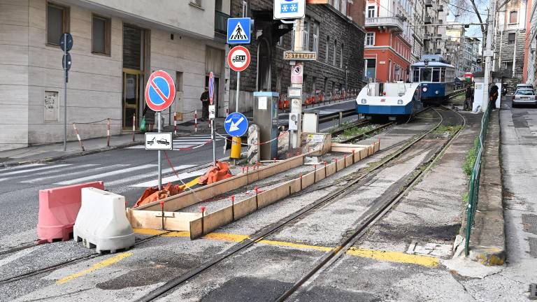 Spodnji del Ulice Commerciale od ponedeljka zaprt za promet