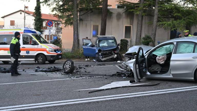 Prometna nesreča na Opčinah