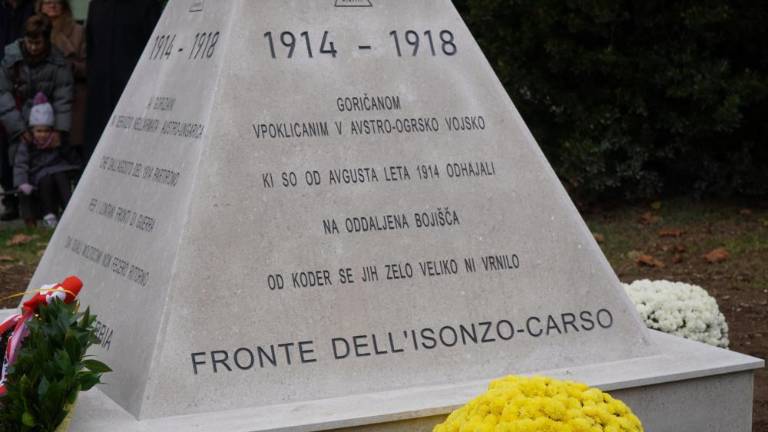 Poklon Goričanom, ki so se borili za Avstro-Ogrsko