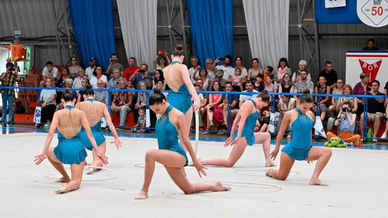 Zaključna akademija odseka za ritmično gimnastiko pri ŠŽ Bor
