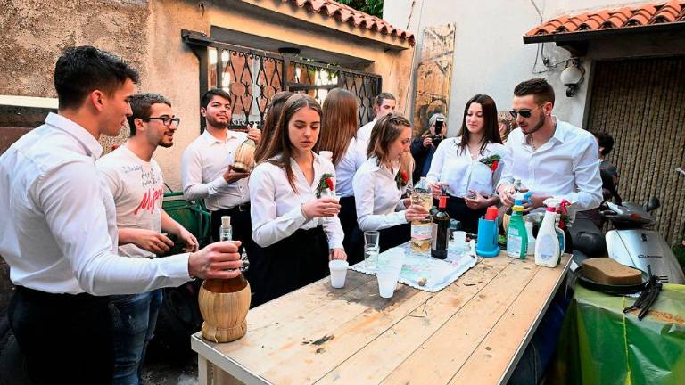 Veselo razpoloženje na Majenci