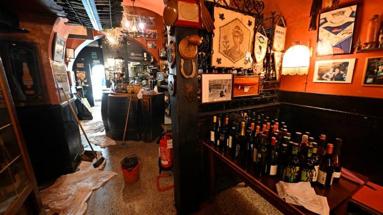 Močan naliv v Trstu