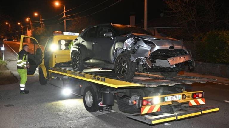 Prometna nesreča na Proseku