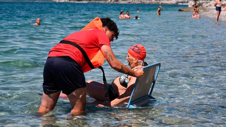 Sesljanska plaža odslej prijaznejša osebam z invalidnostjo