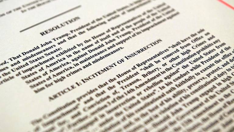 Obtožnico predsednika Trumpa potrdili z 232 glasovi